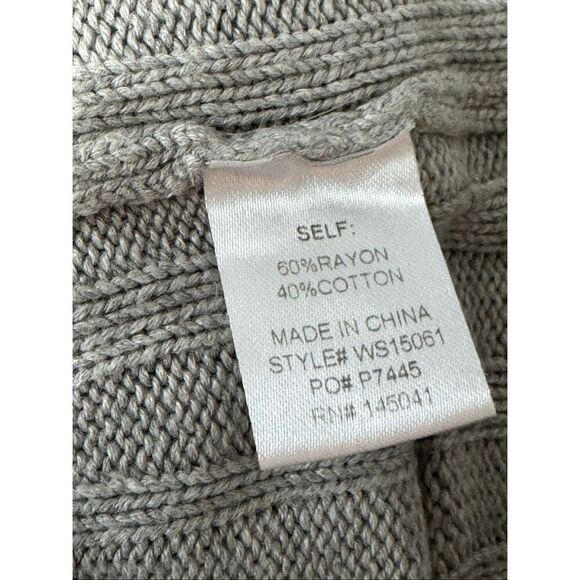 Pinkblush Maternity Ribbed Sweater Wrap Skirt L - Picture 3 of 4